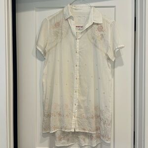 Johnny Was embroidered top